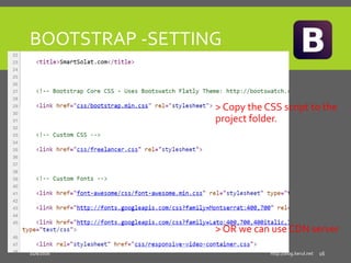 Html5 + Bootstrap & Mobirise | PPTX