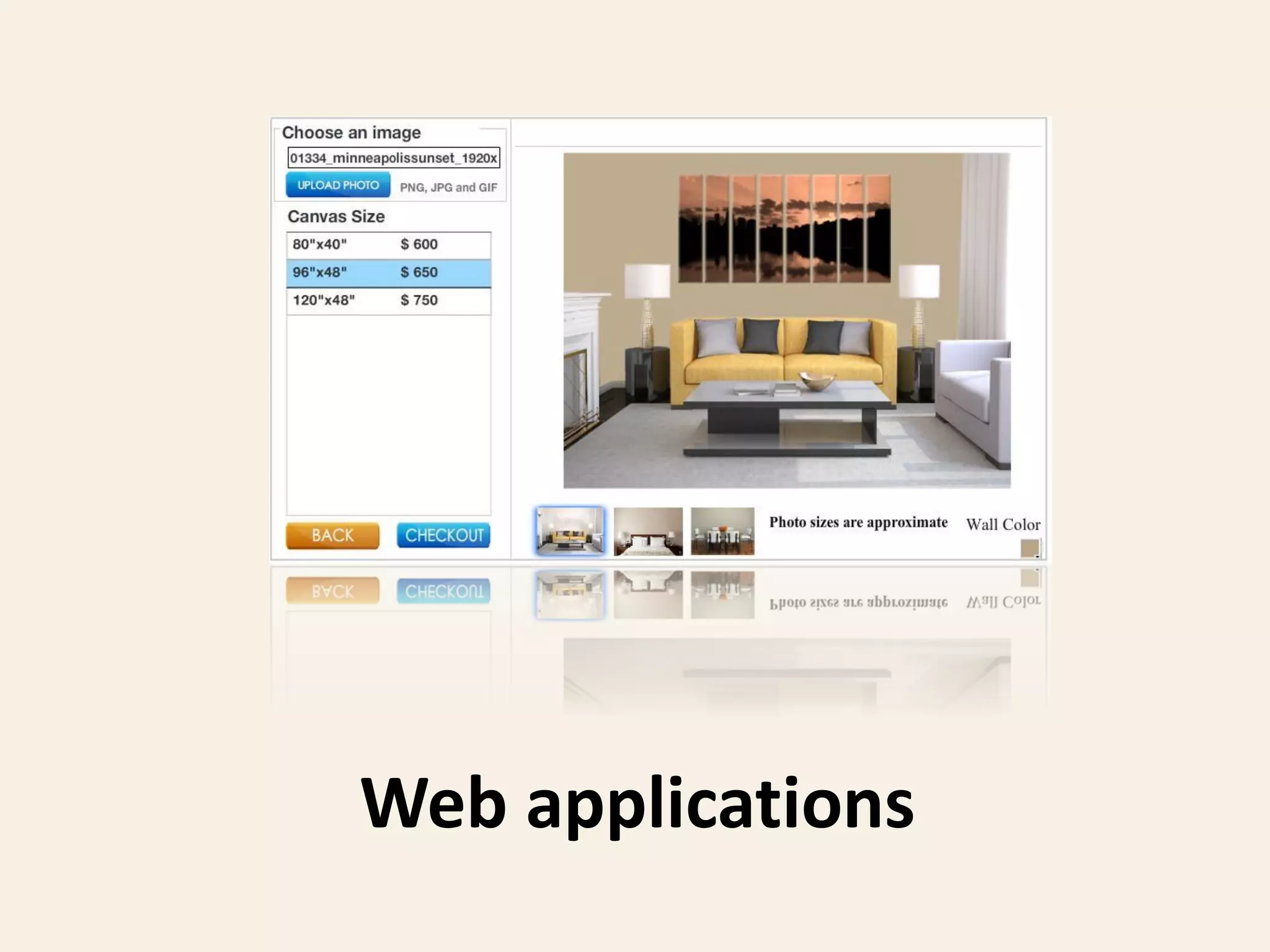 Web applications
 