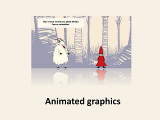 Animated graphics
 