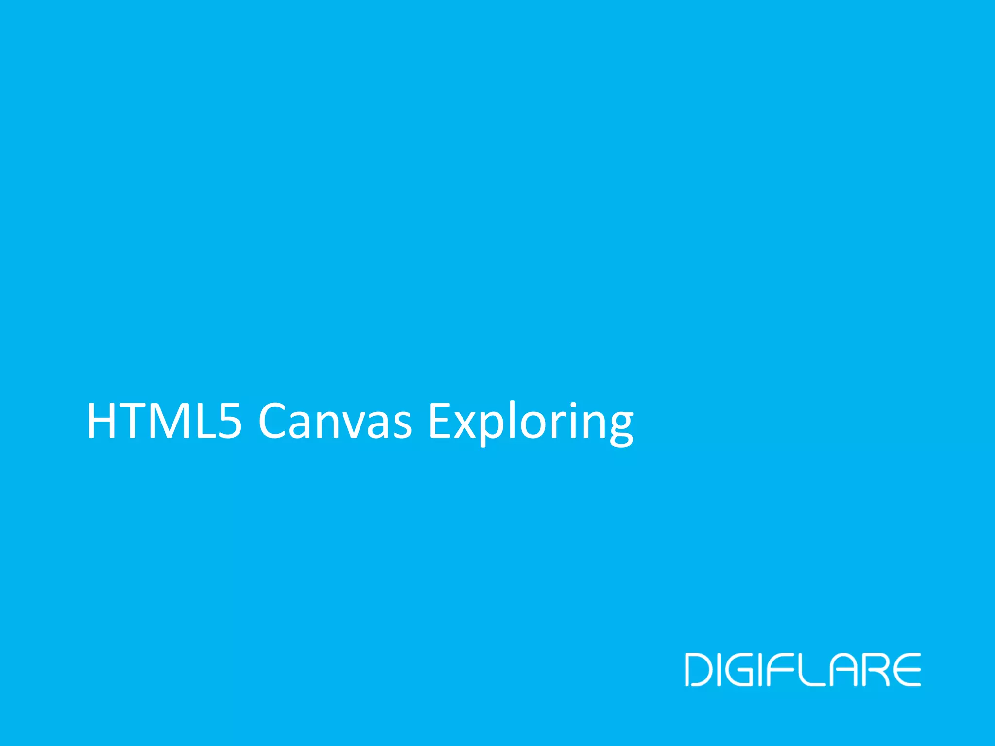 HTML5 Canvas Exploring 