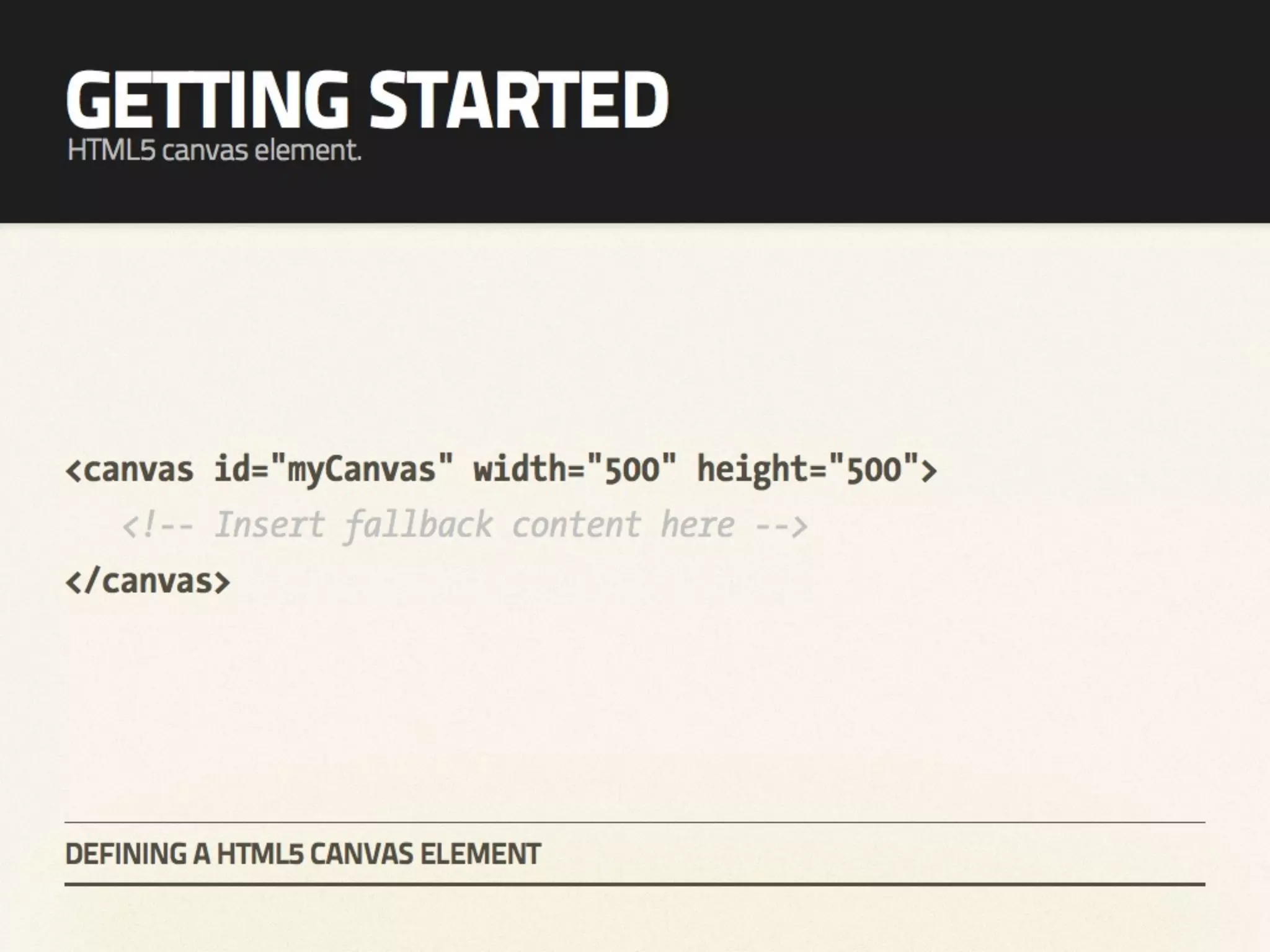 HTML5 Canvas Hack Night - The Future of Graphics on the Web