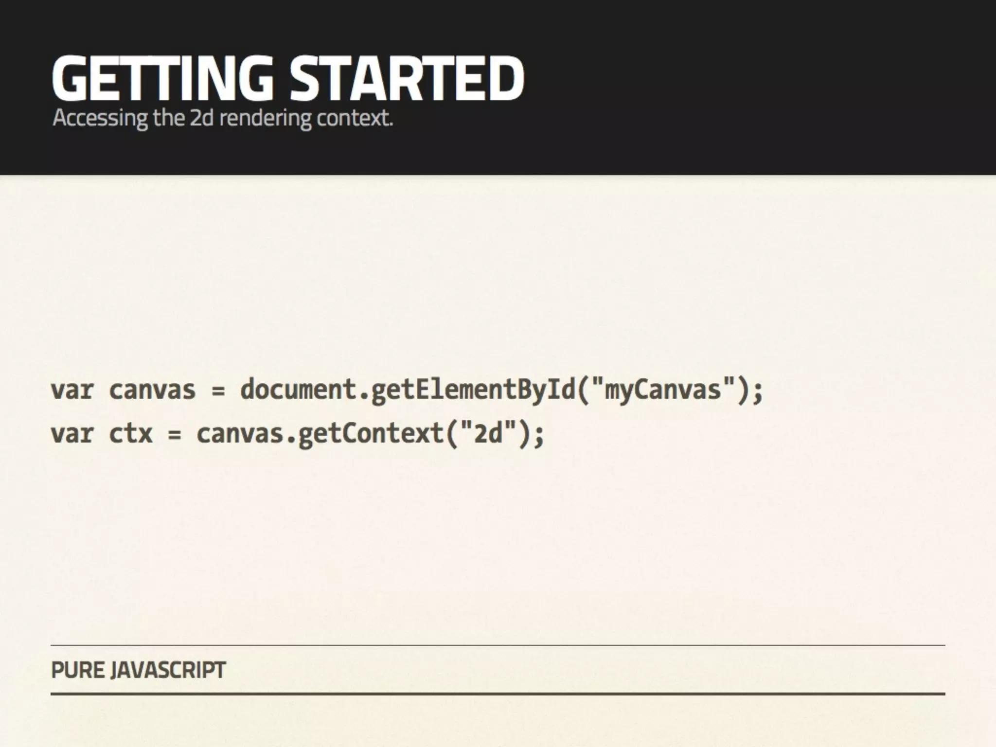 HTML5 Canvas Hack Night - The Future of Graphics on the Web