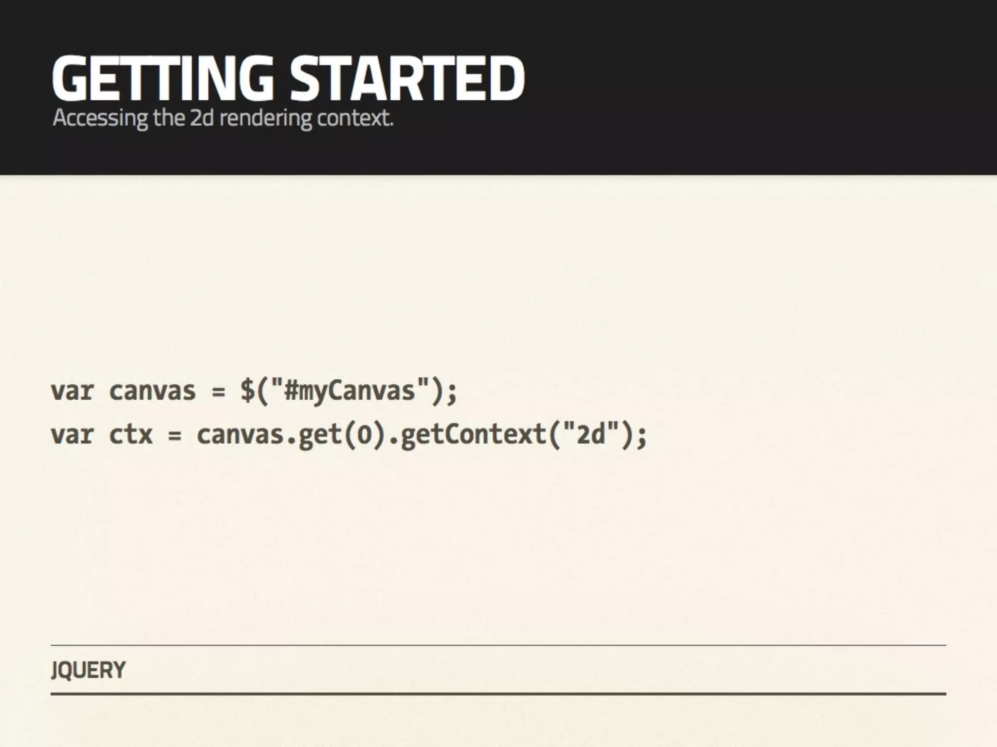 HTML5 Canvas Hack Night - The Future of Graphics on the Web