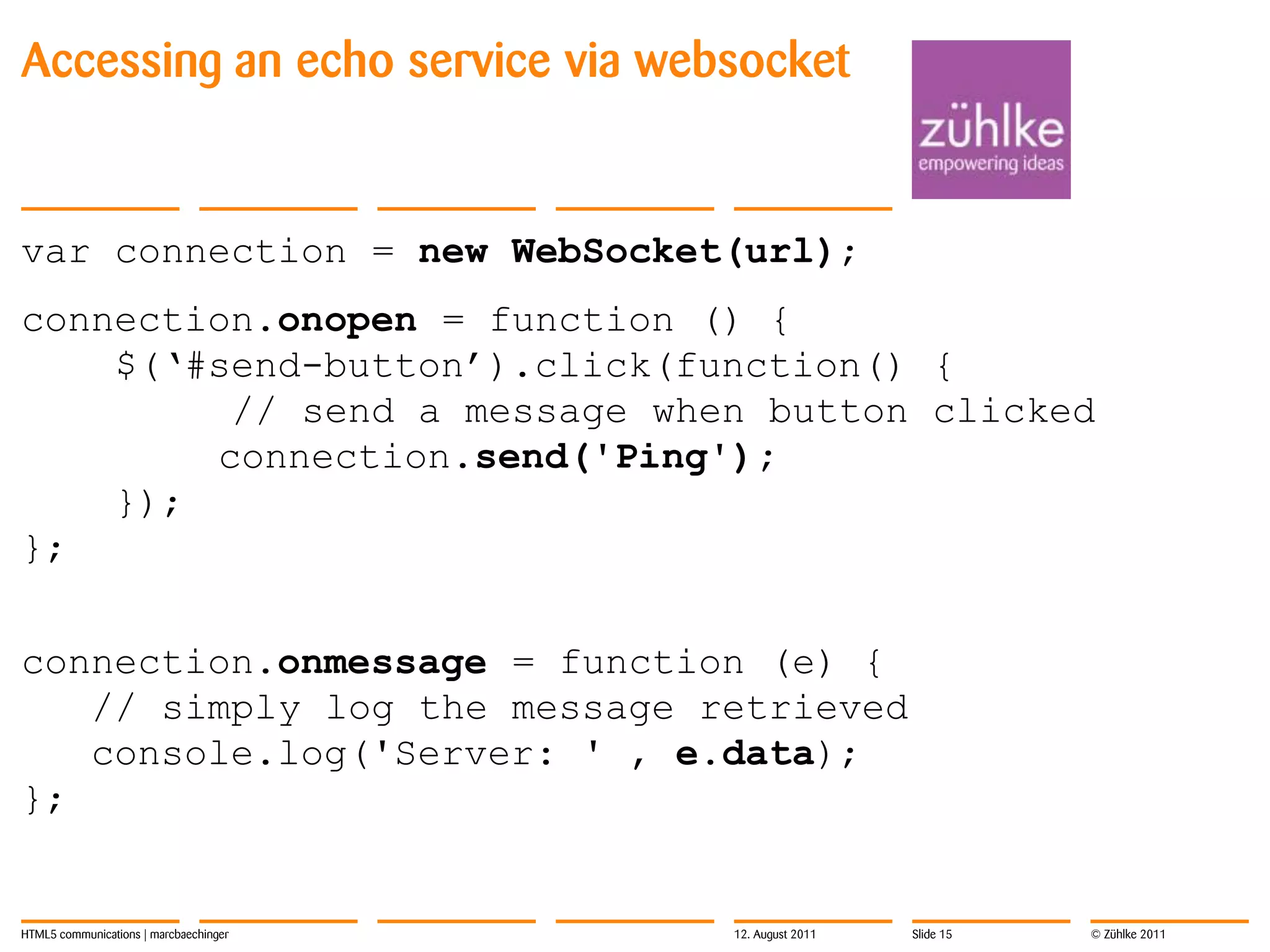 send form dataSlide 2