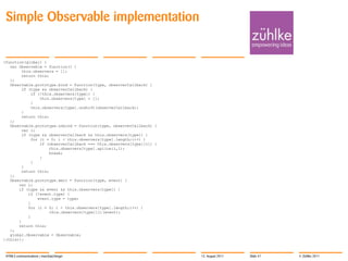 BenefitsAbstracts browser deviations (from standard)