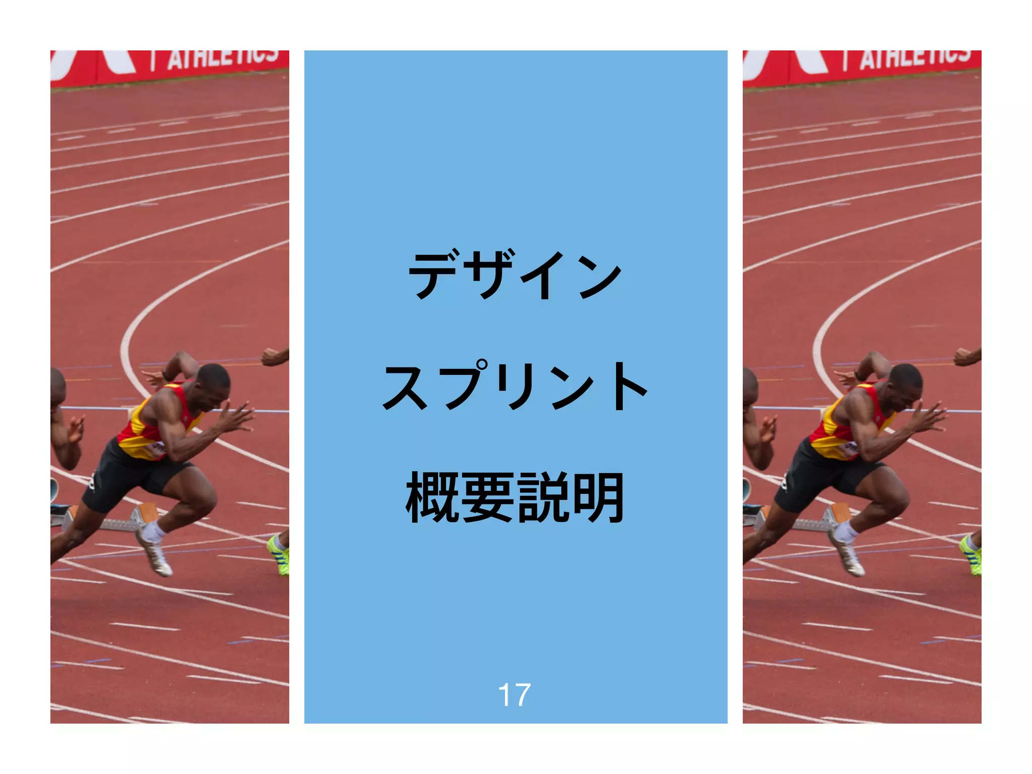 デザイン
スプリント
概要説明
17
 