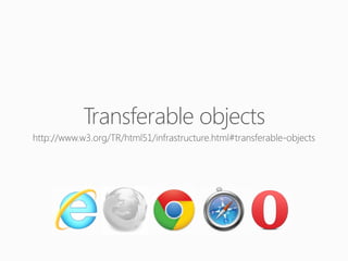 Transferable objects

 