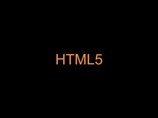 HTML5
