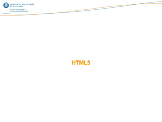 HTML5
 