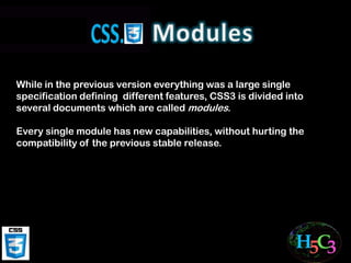 Introduction to HTML5 & CSS3 | PPT