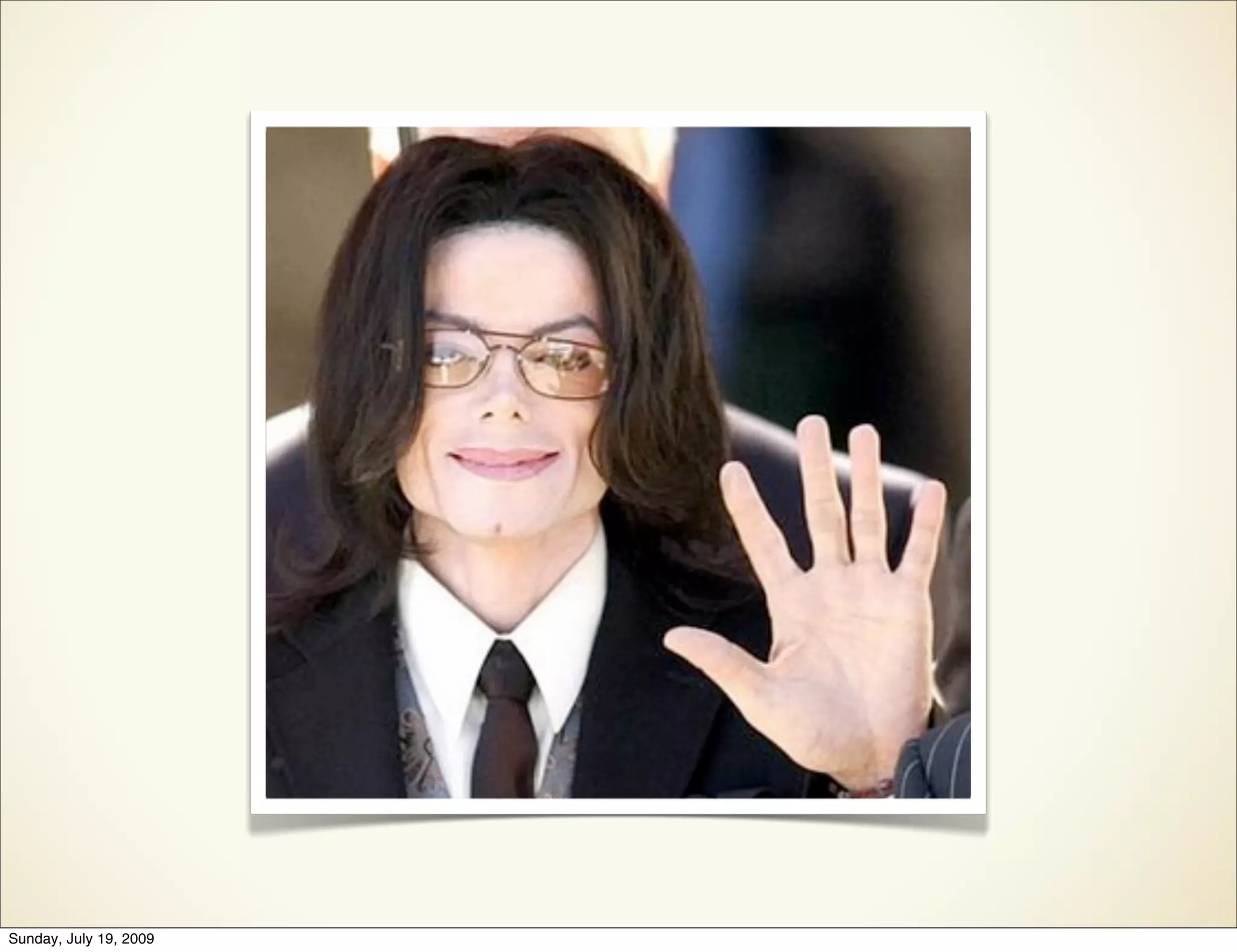 Sunday, July 19, 2009 