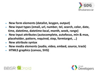 Introduction to HTML5 & CSS3 | PPTX | Web Design and HTML | Internet