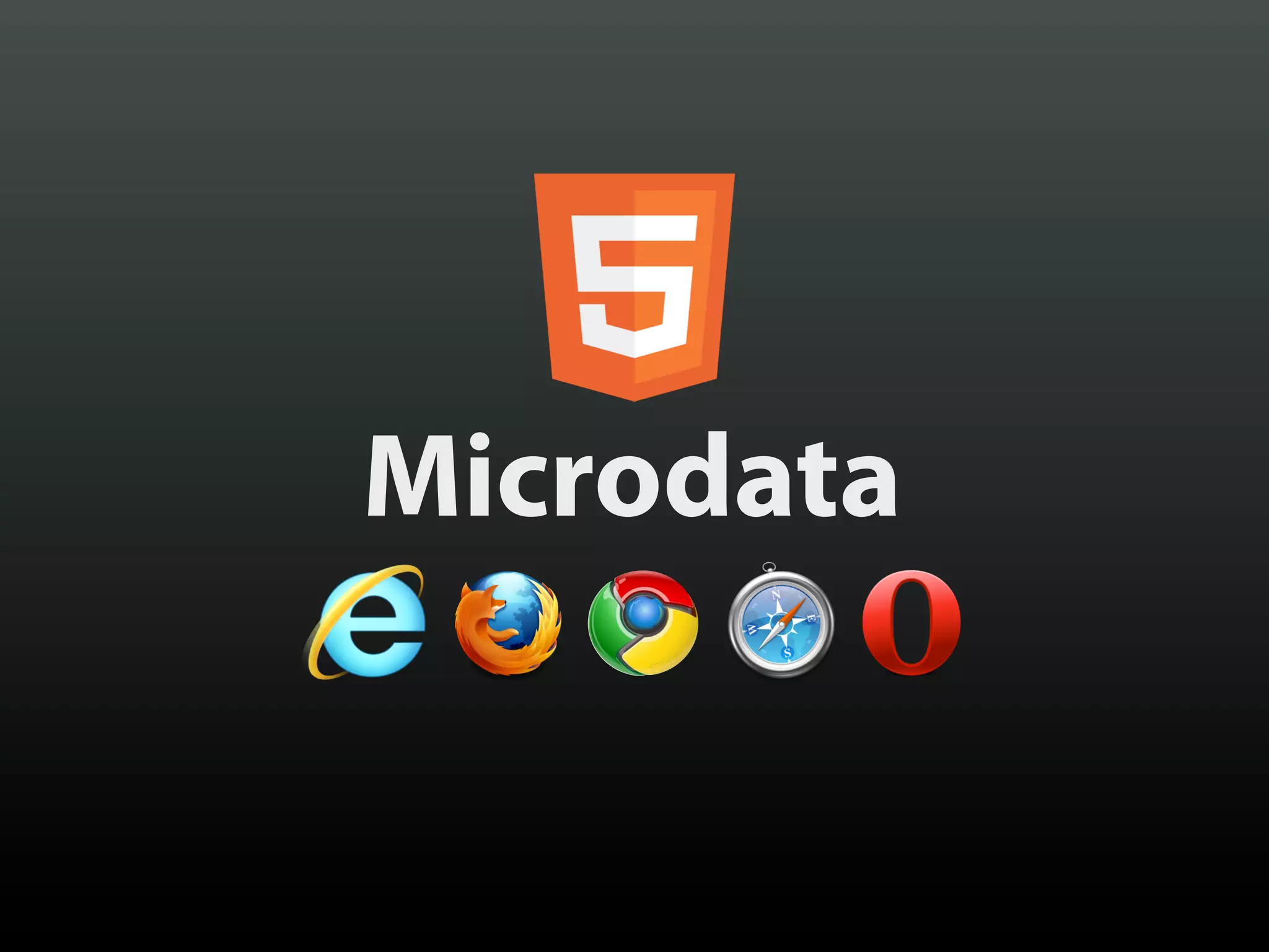 Microdata
 