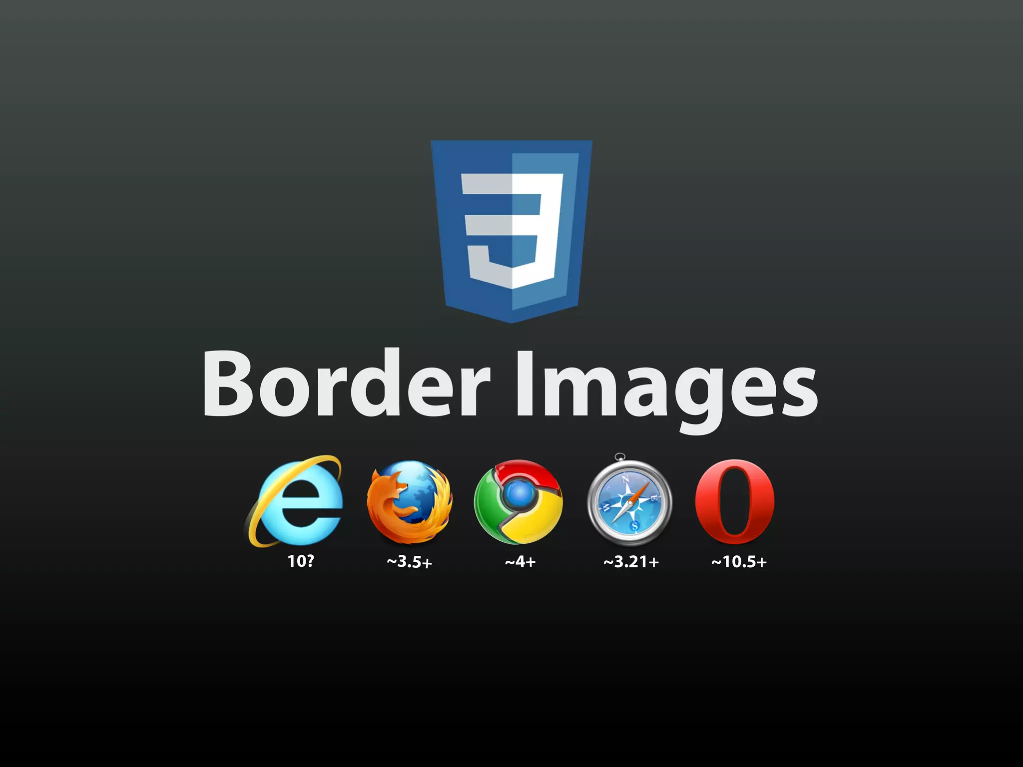 Border Images
 10?   ~3.5+   ~4+   ~3.21+   ~10.5+
 