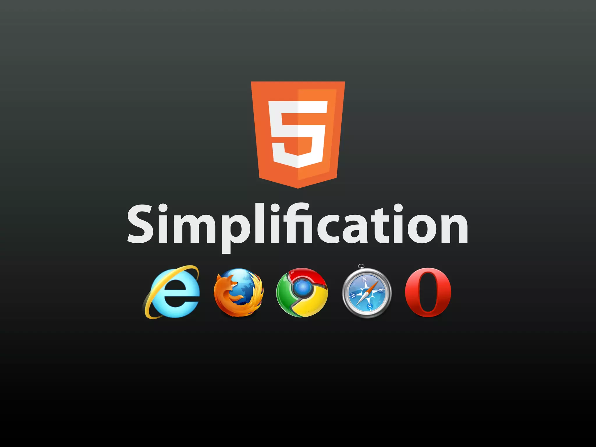 Simpli cation
 
