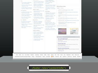 <footer role="contentinfo">
 