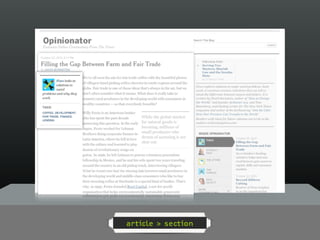 article > section
 