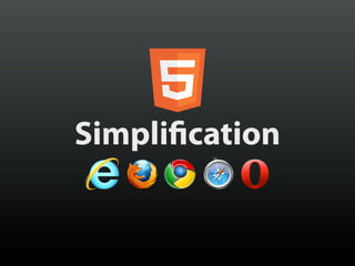 Simpli cation
 