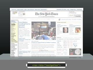 <nav role="navigation">
 
