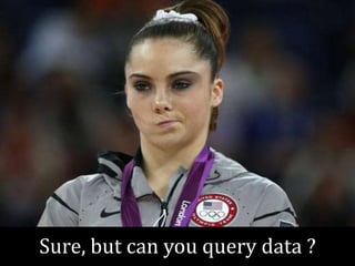 Sure, but can you query data ?
 