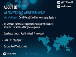 HTML5 Dev Conf Realtime Presentation