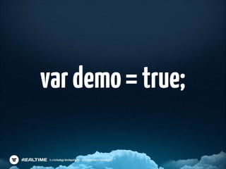 HTML5 Dev Conf Realtime Presentation