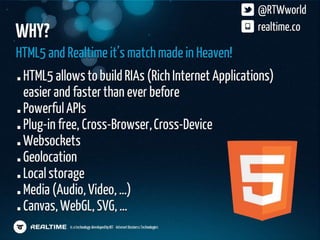 HTML5 Dev Conf Realtime Presentation