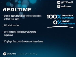 HTML5 Dev Conf Realtime Presentation