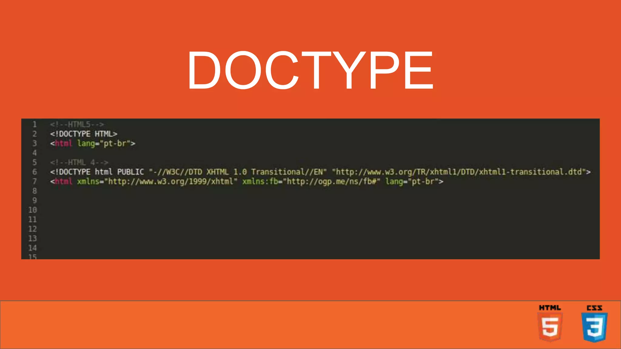 DOCTYPE 