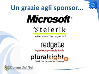 Un grazie agli sponsor...
 