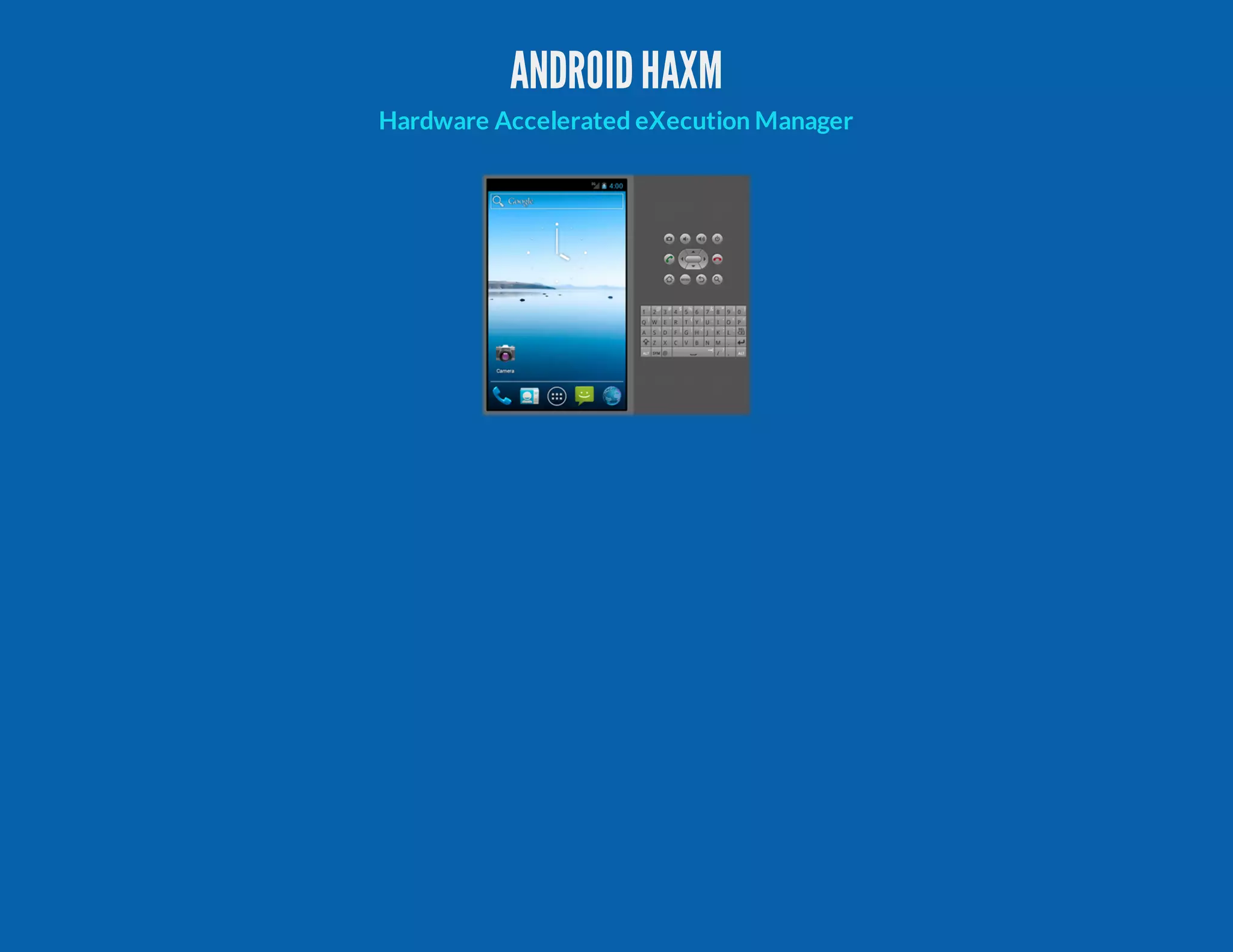ANDROIDHAXM Hardware Accelerated eXecution Manager 