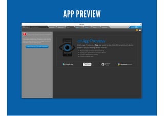 APP PREVIEW
 