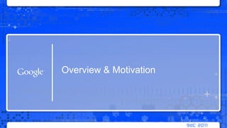Overview & Motivation3