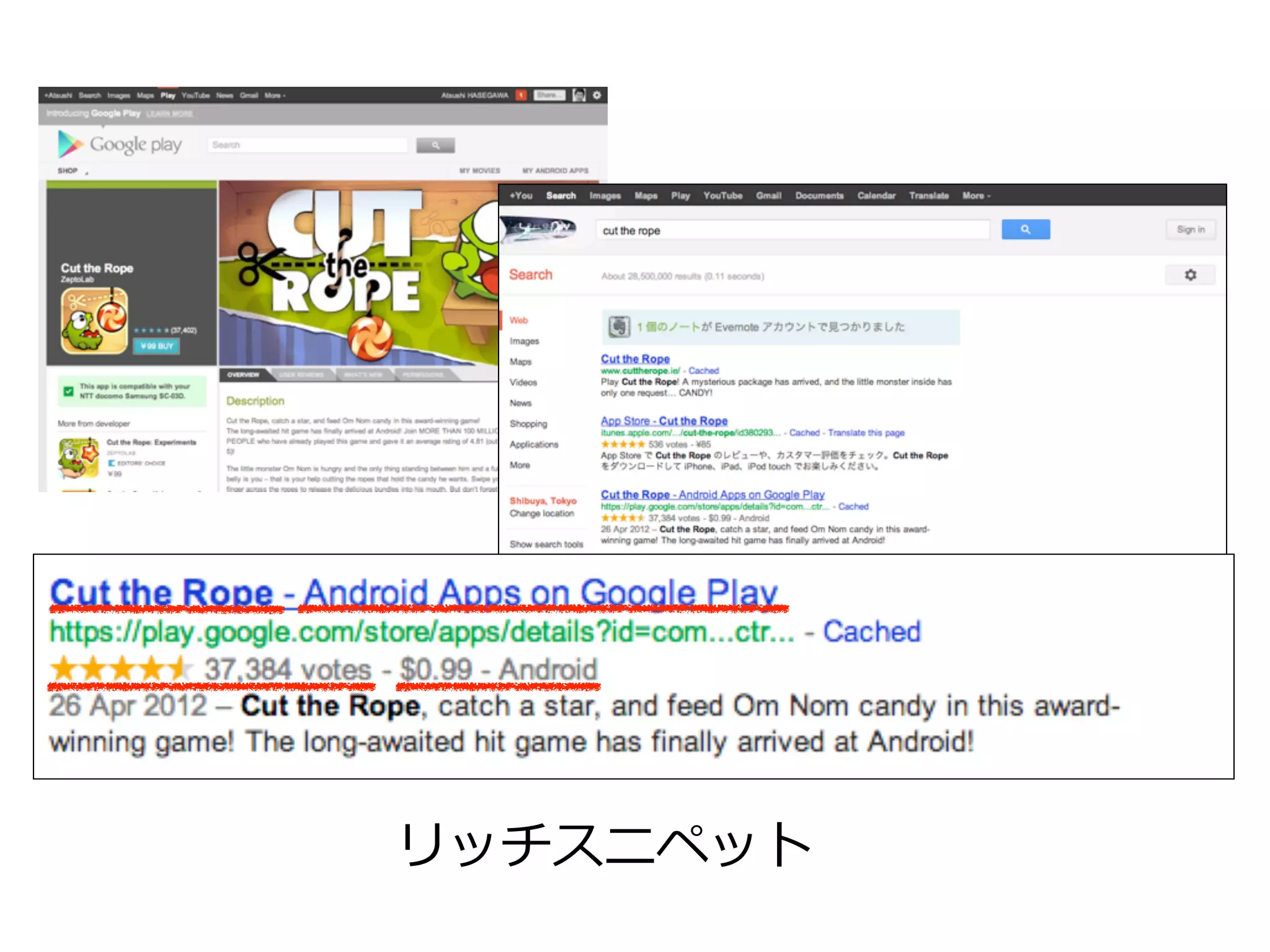 リッチスニペット
 