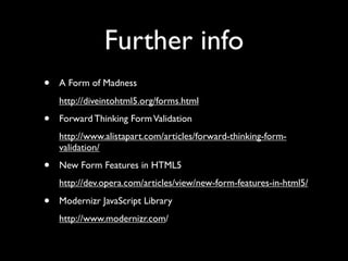 HTML5 Form Validation | KEY