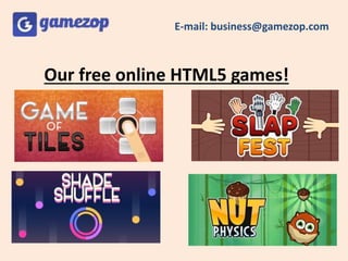Html5 games | PPTX