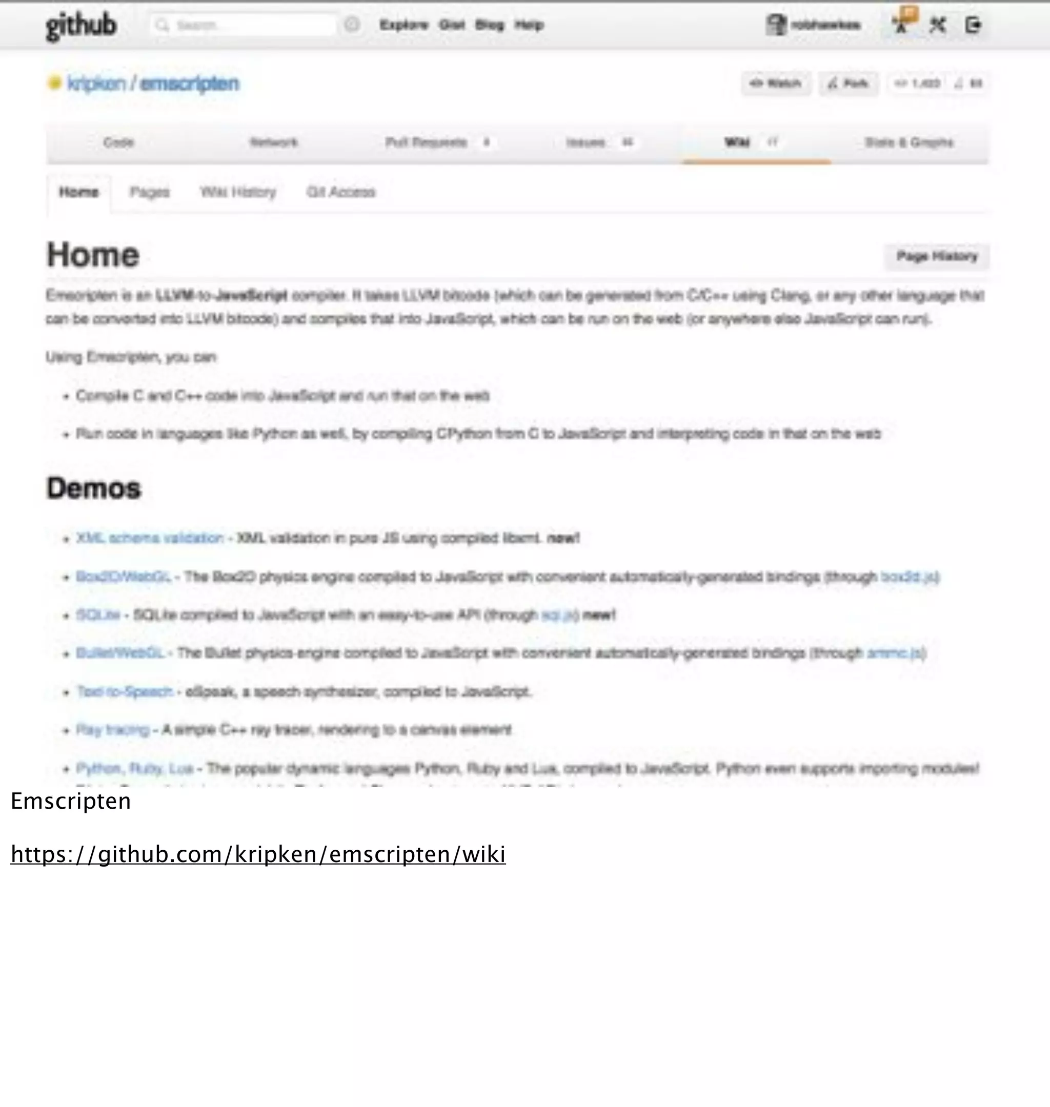 Emscripten

https://github.com/kripken/emscripten/wiki
 