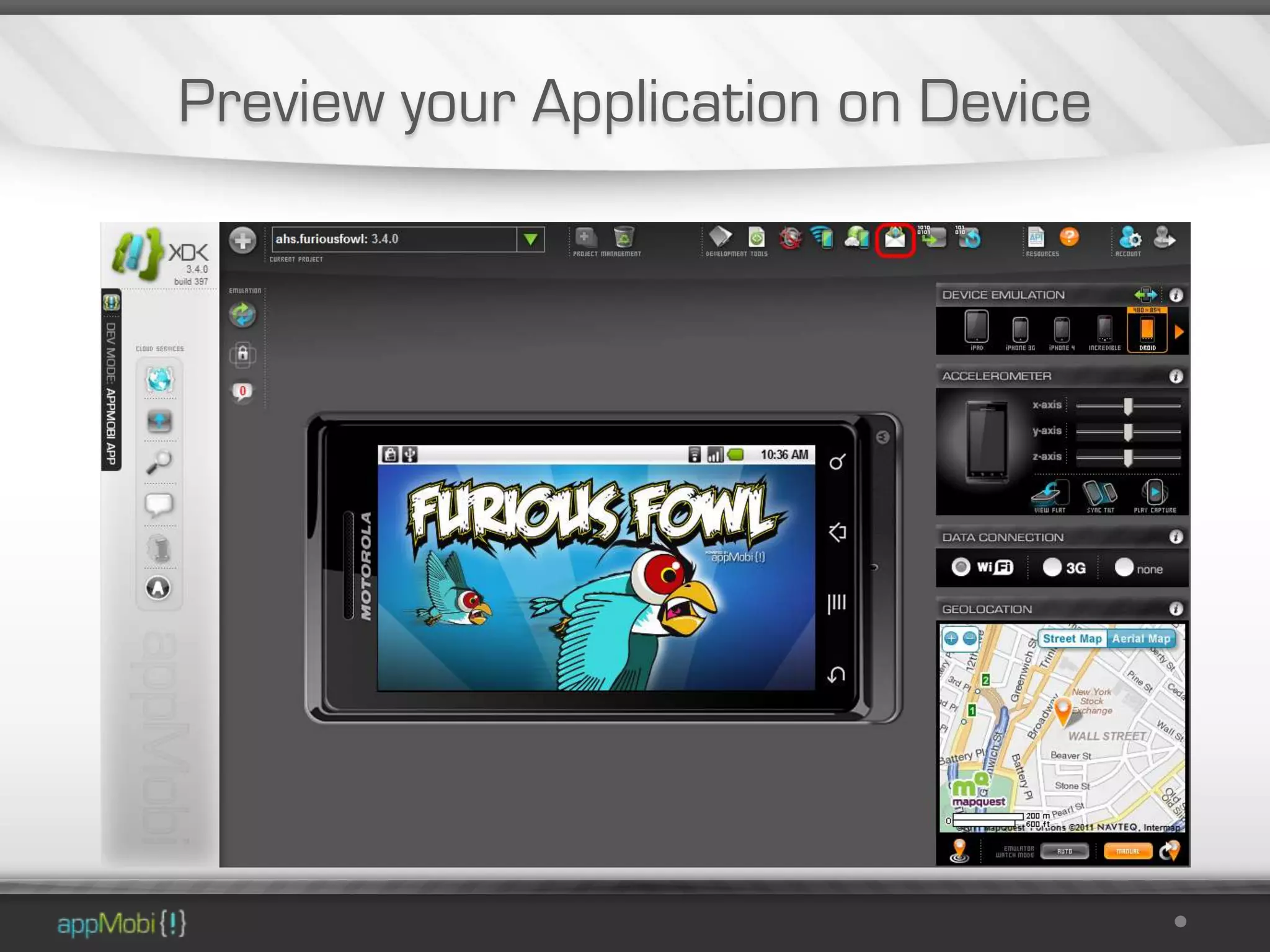 Preview your Application on Device
 