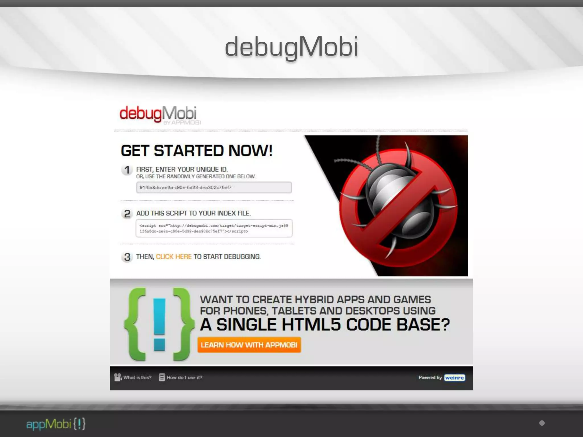debugMobi
 