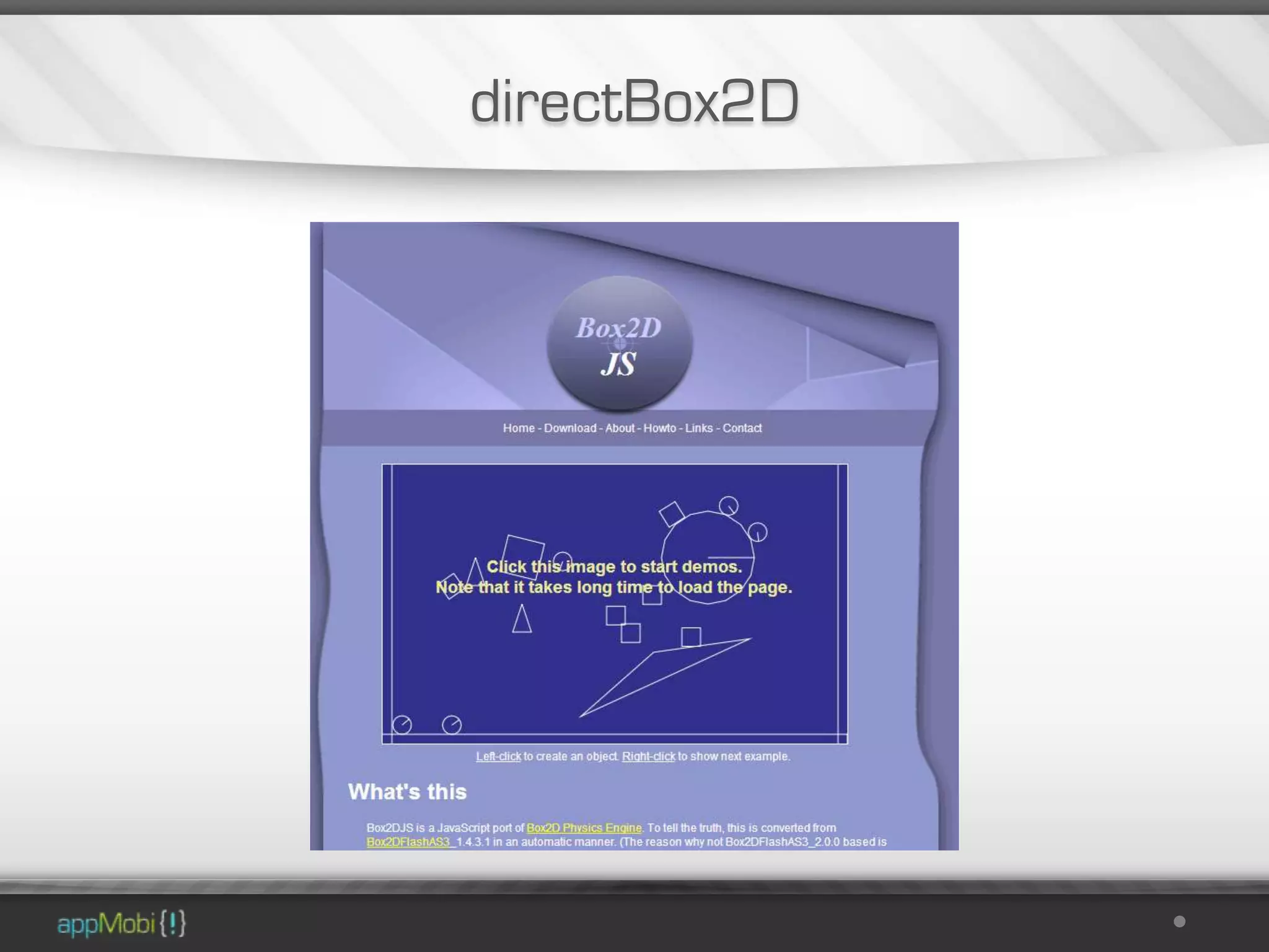 directBox2D
 