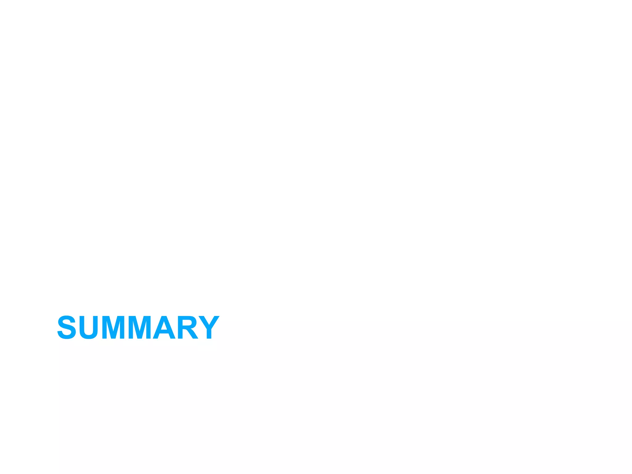 SUMMARY
 