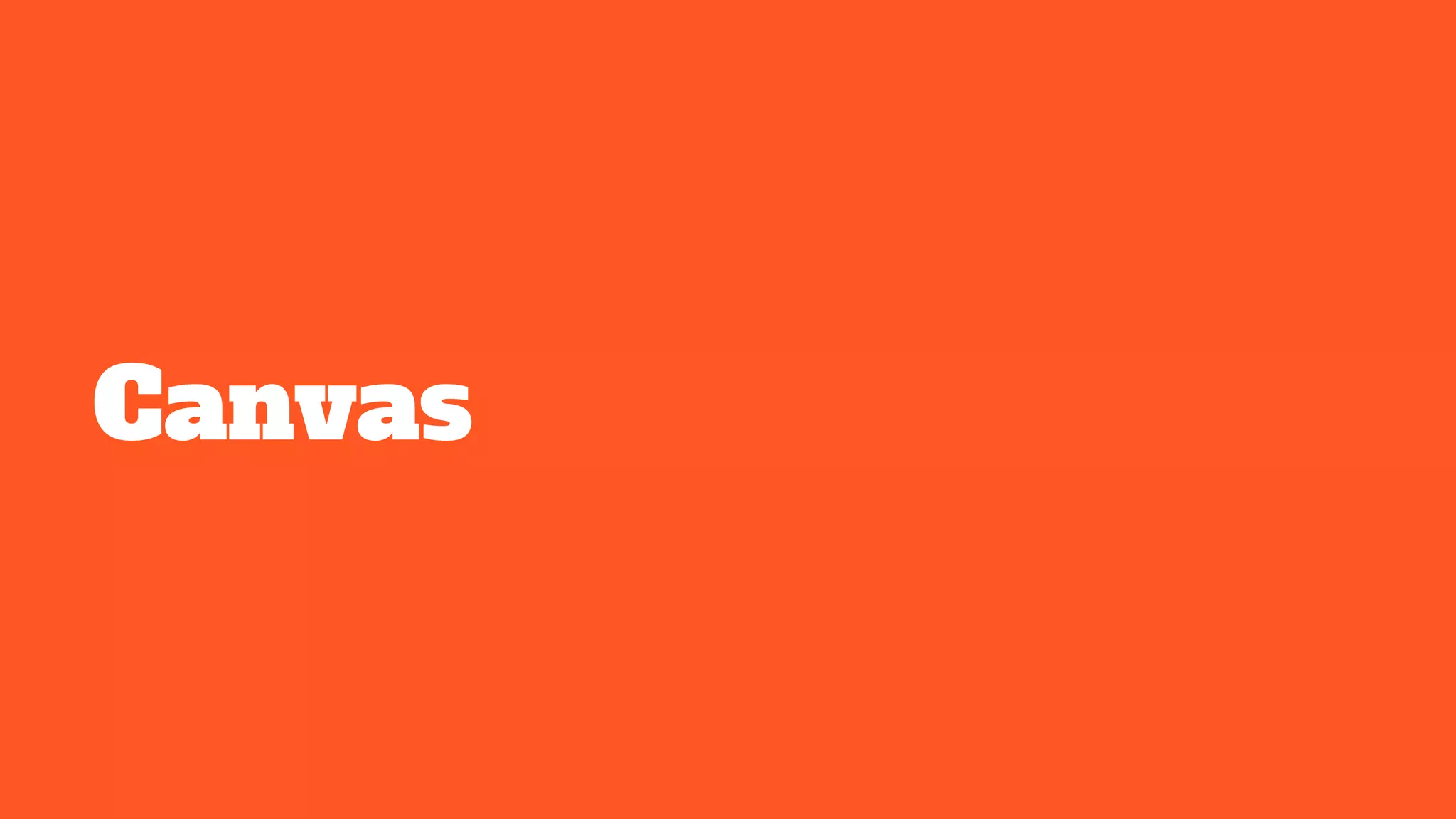 Canvas
 