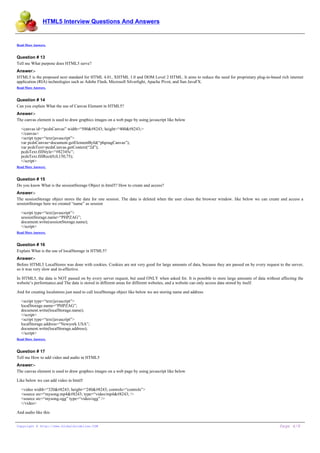 Html5 guide | PDF