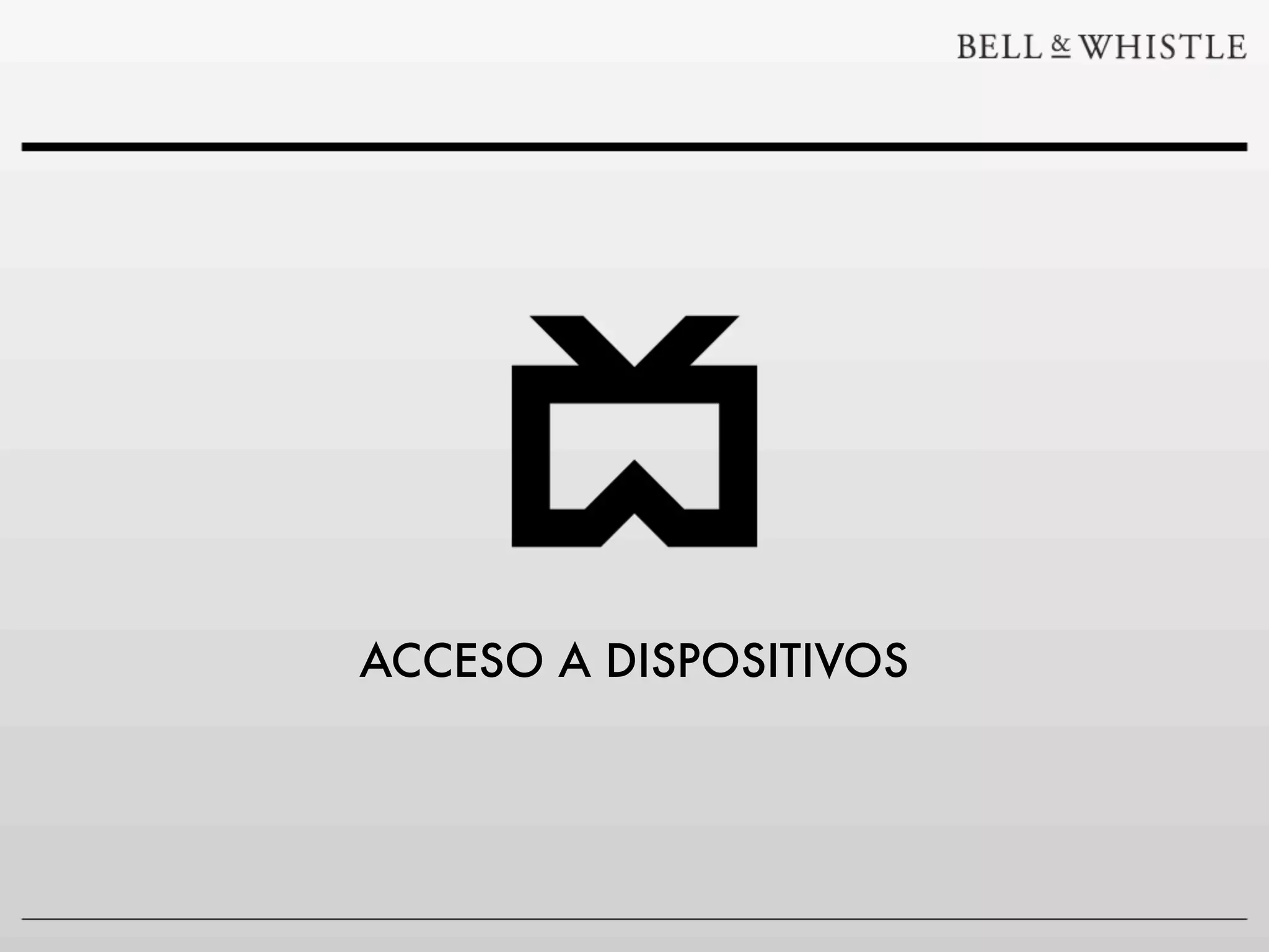 ACCESO A DISPOSITIVOS
 