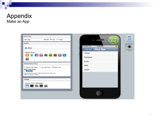 Appendix Make an App 