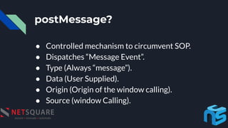 HTML5 Messaging (Post Message)