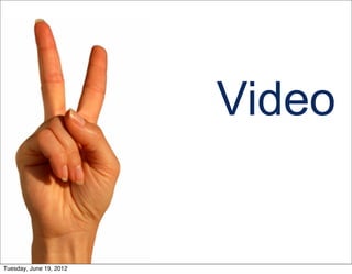 Video


Tuesday, June 19, 2012
 