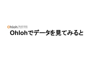 Ohlohでデータを見てみると
 