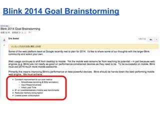 Blink 2014 Goal Brainstorming
 