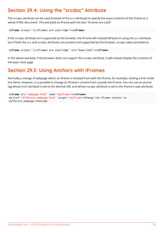 Html5 notes for professionals | PDF